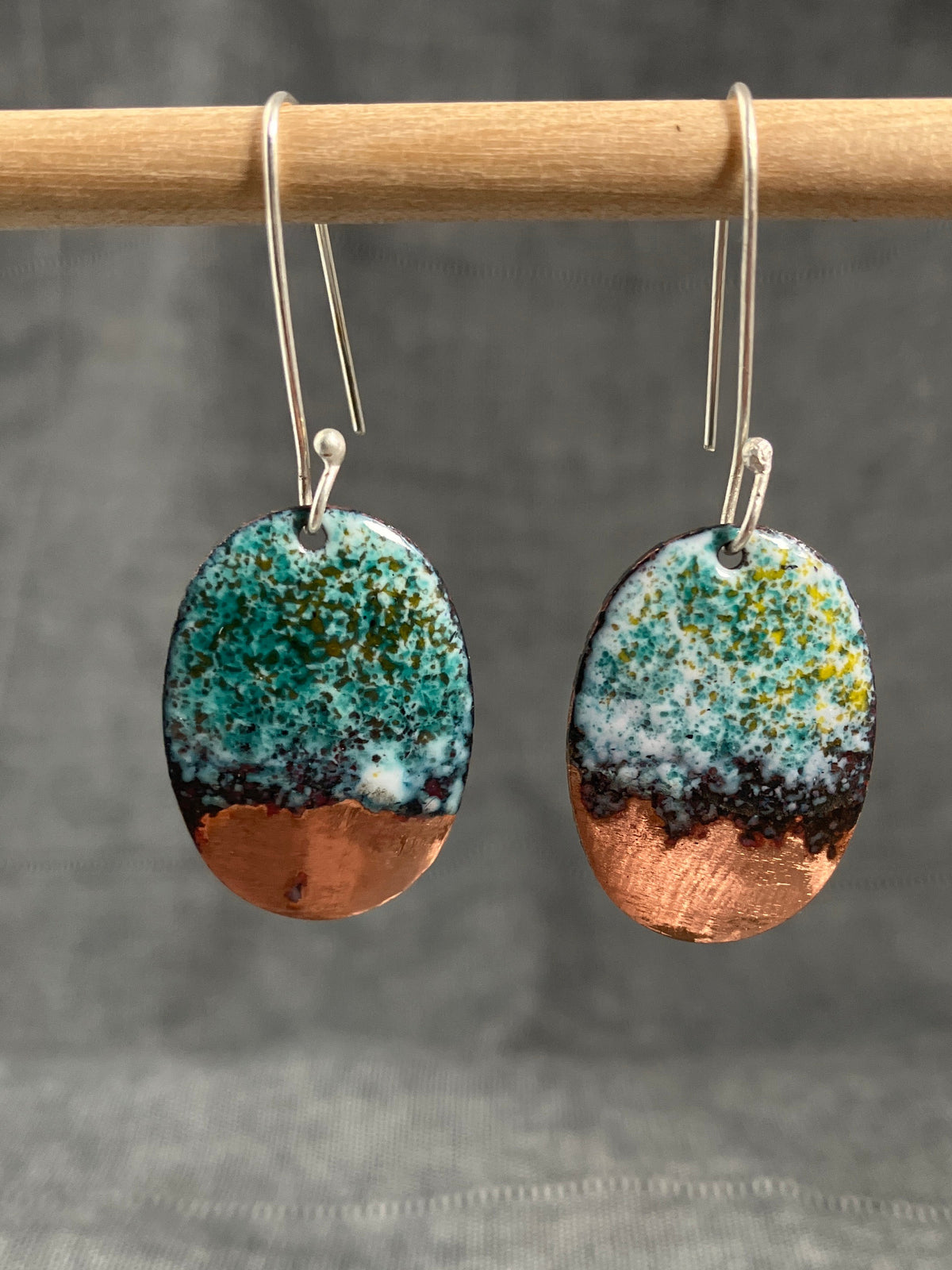 Coast Copper Tip Oval Earrings