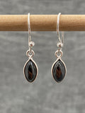 Haematite Marquise Earrings