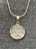 Mother Of Pearl Tree Pendant