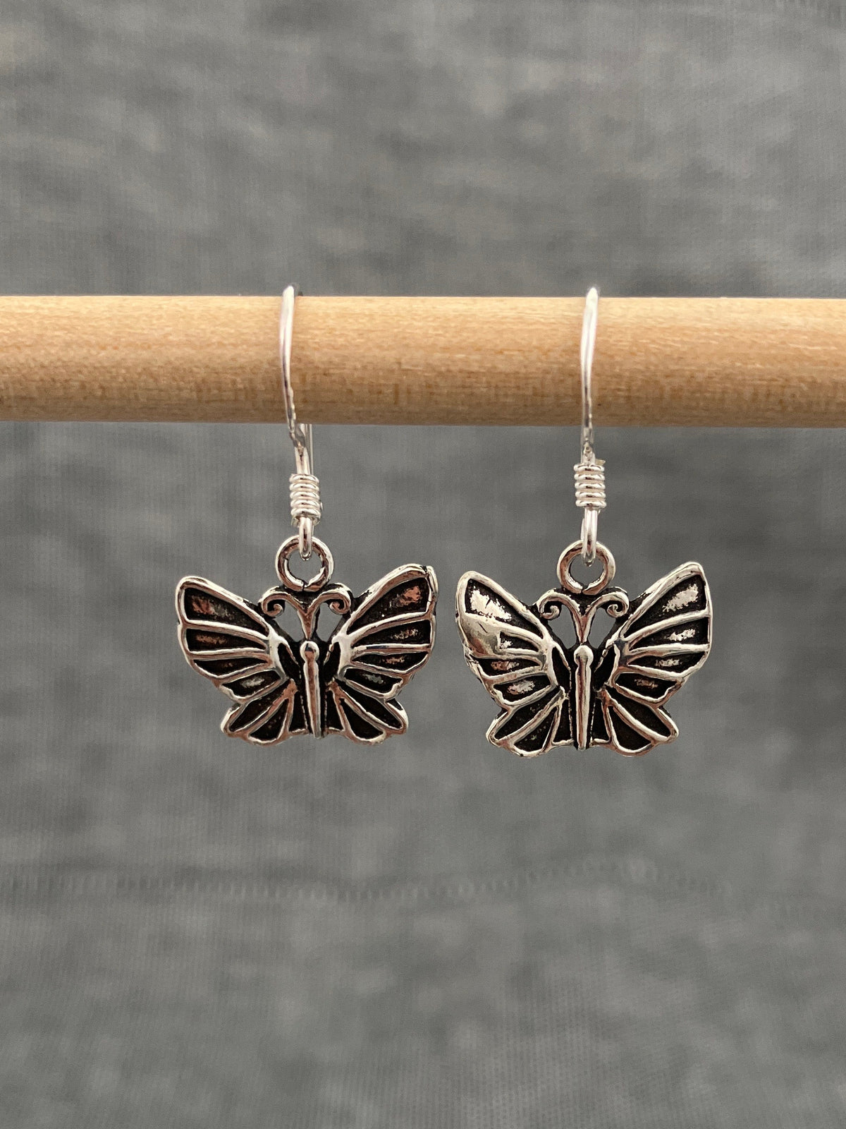 Vein Winged Butterfly Earrings