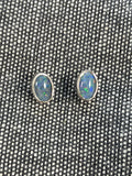 Australian Opal Small Oval Studs