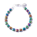 Cubic Haematite Bracelet - Spectrum