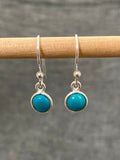Turquoise Little Round Earrings