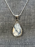 Merlinite Small Pear Pendant