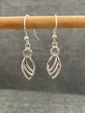 Labradorite Wingless Wasp Earrings