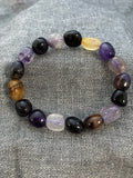 Blue John Beaded Bracelet