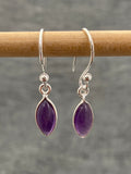 Amethyst Marquise Earrings