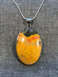 Bumblebee Jasper Oval Pendant 2