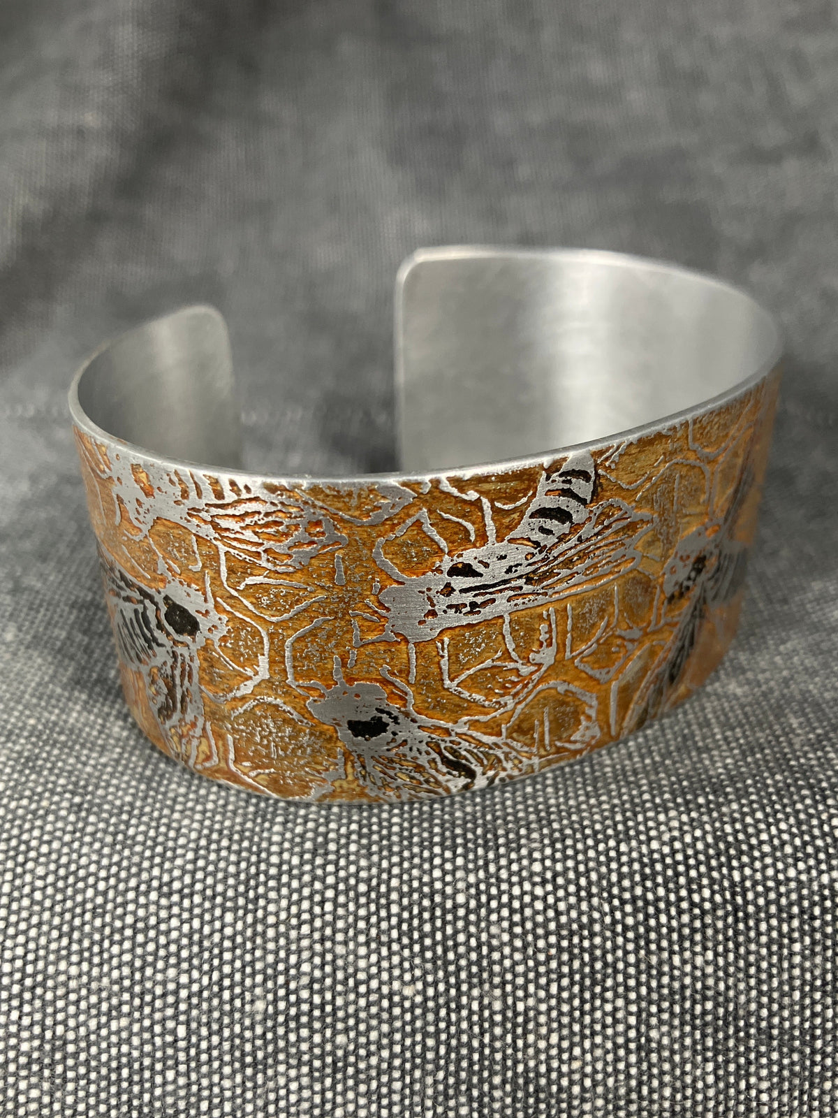 Bee Rust Cuff