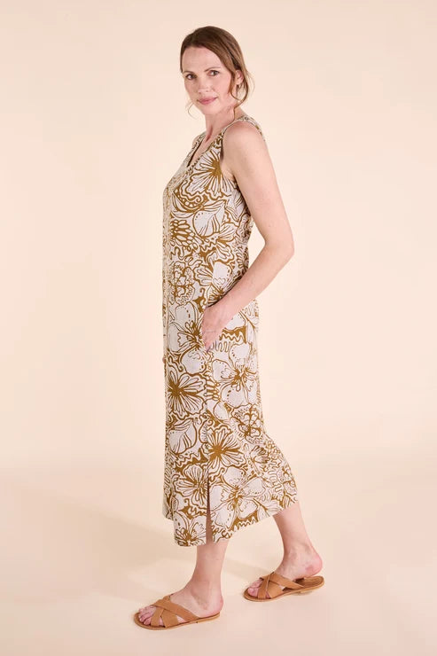 Nomads Sleeveless Linen Dress