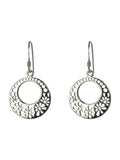 Flower Circle Earrings