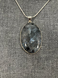 Larvikite Oval Pendant