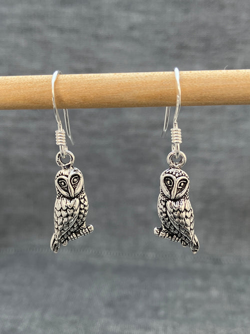 Barn Owl Earrings