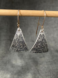 Dandelion Triangles Earrings