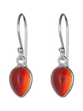 Carnelian Teardrop Earrings