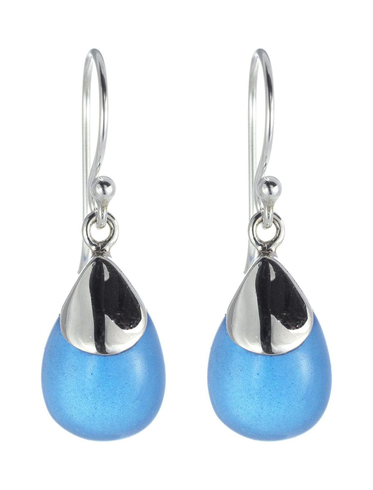 Chalcedony Capped Earrings