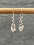 Moonstone Cut Marquise Earrings