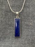 Lapis Rectangle Pendant