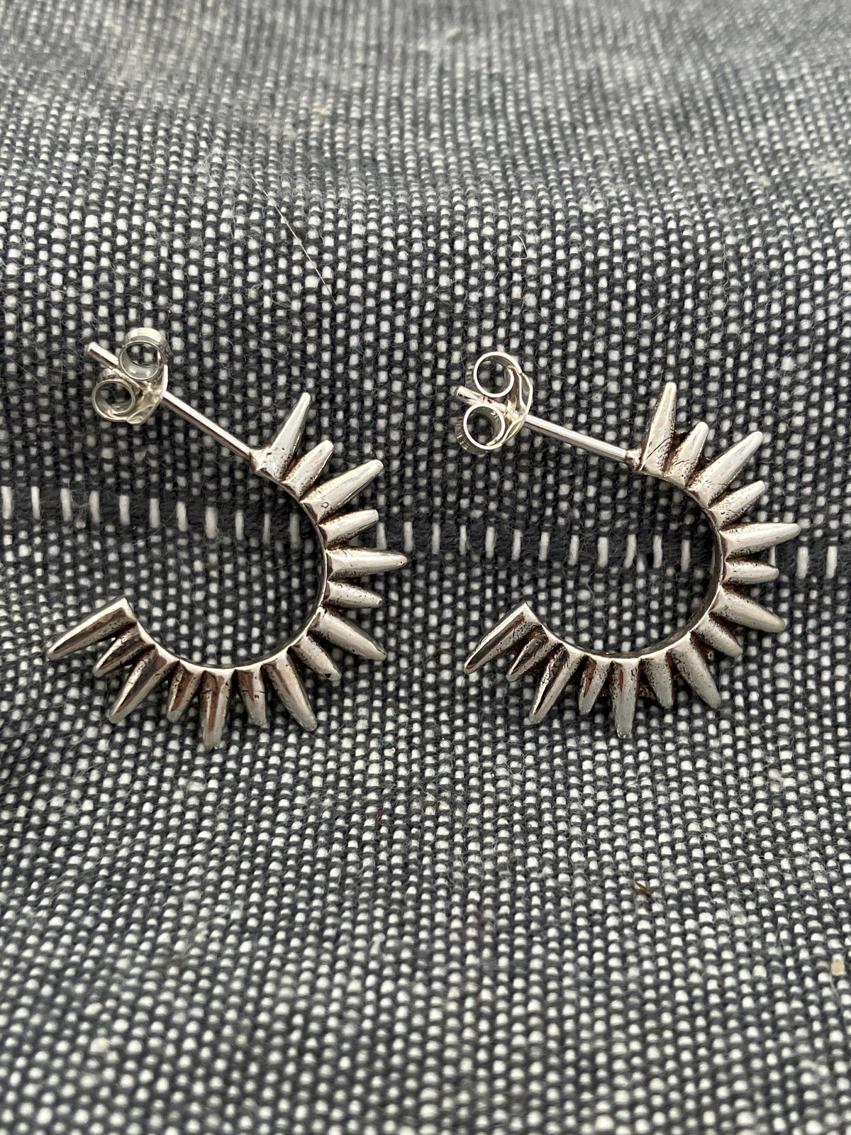 Spiky Stud Hoops