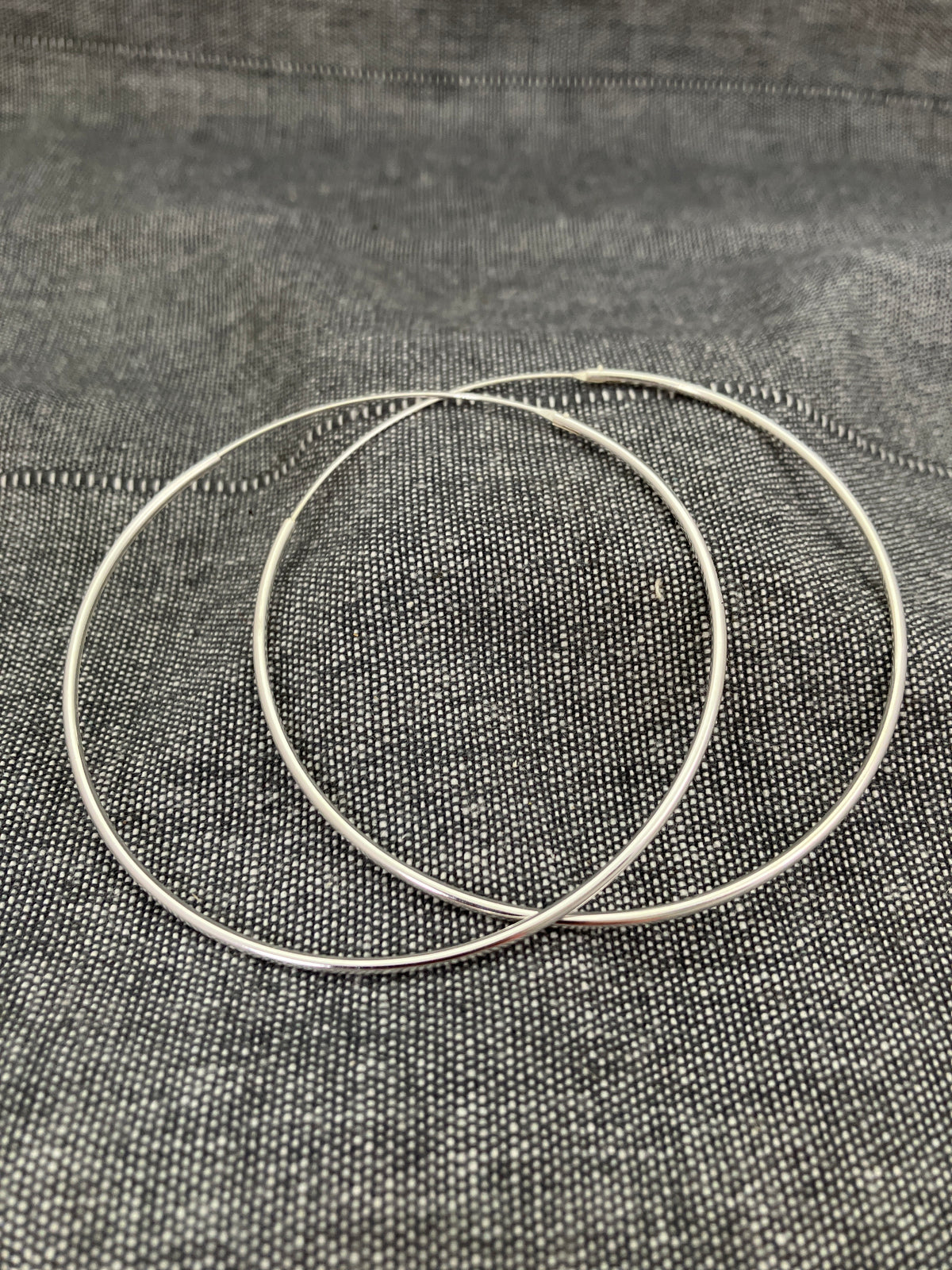 Simple Fine Hoops – 70mm