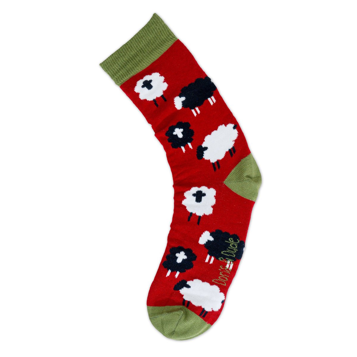 Womens Red Sheep Bamboo Socks