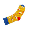 Womens Yellow Westie Merino Socks