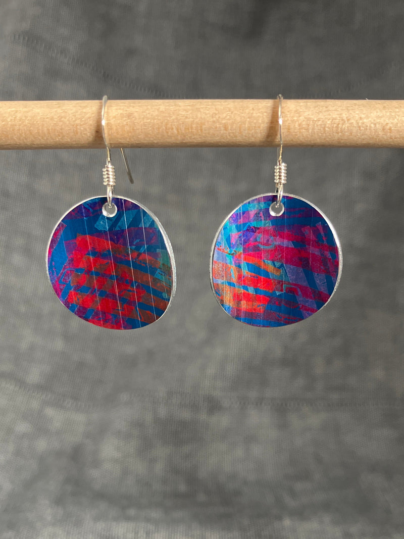 Tracks Small Honesty Earrings