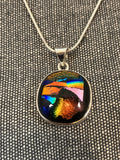 Dichroic Glass Pendant 5