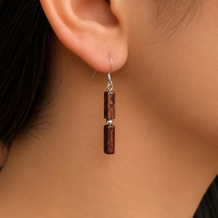 Molten Bronze Earrings
