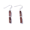 Molten Bronze Earrings