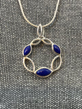 Lapis Wreath Pendant