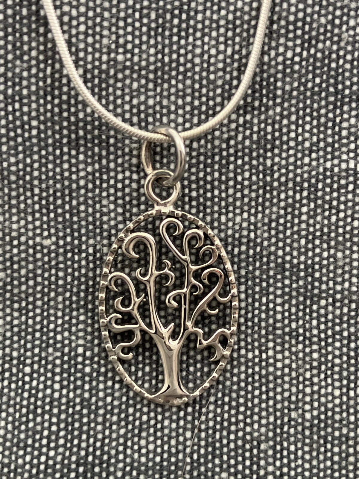 Oval Tree Of Life Pendant
