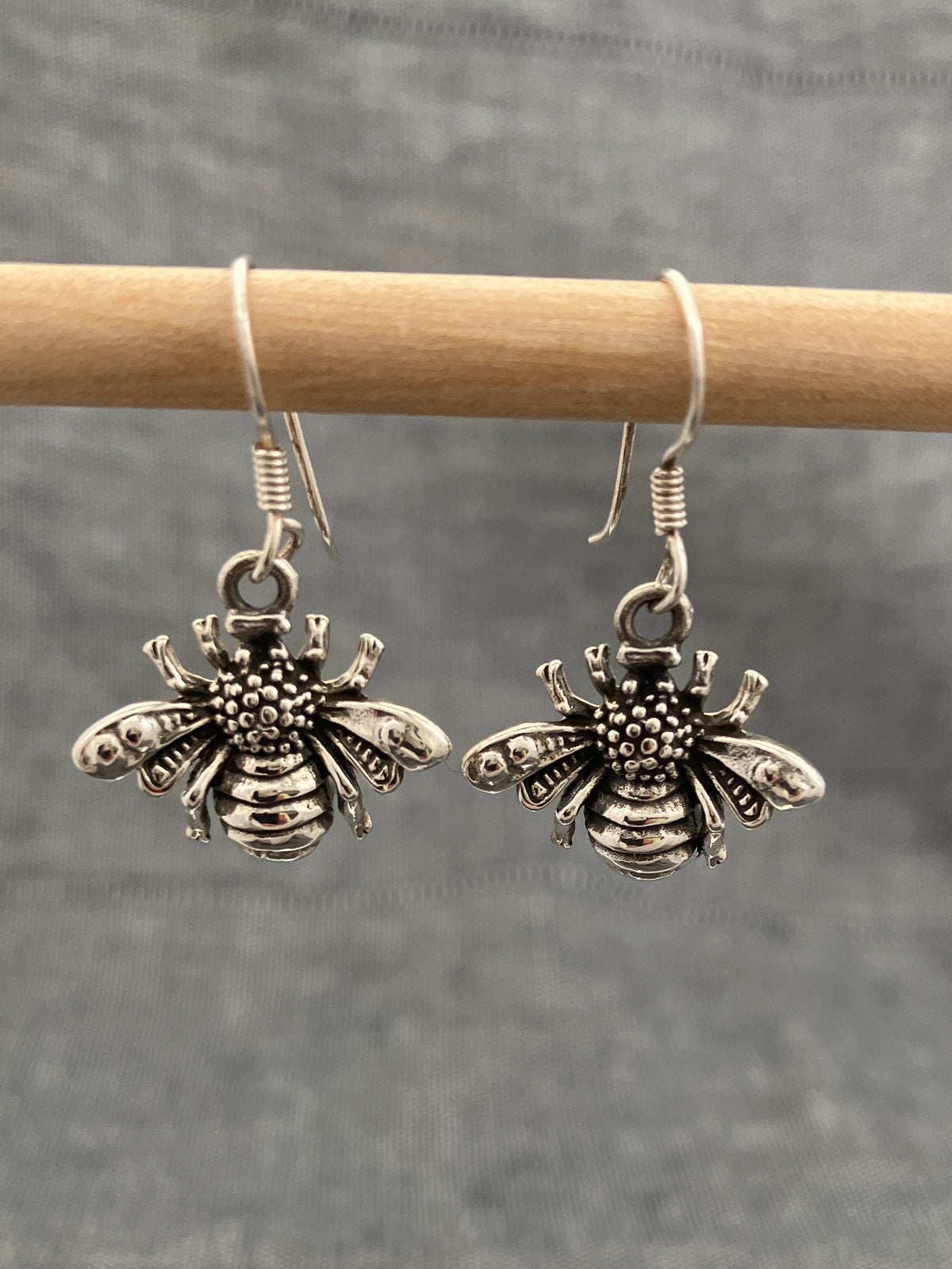 Detailed Bee Earrings