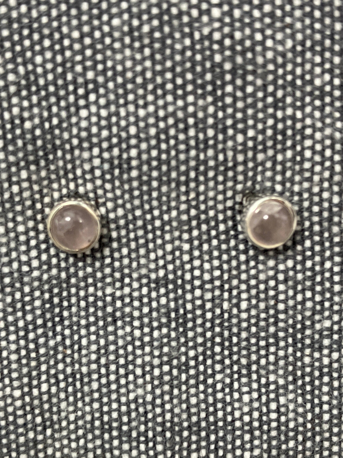 Rose Quartz 5mm Studs