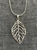 Skeleton Leaf Pendant