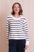 Striped Cropped Jumper Wax