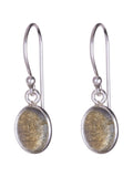 Labradorite Oval Earrings