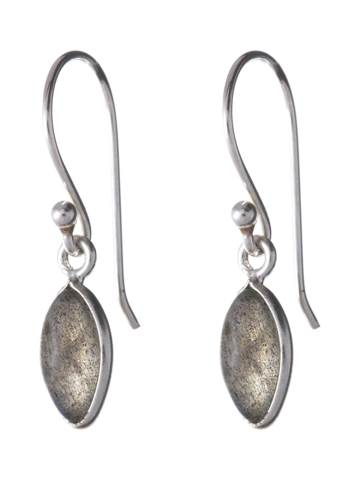 Labradorite Marquise Earrings