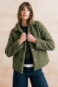 Sycamore Jacket Boucle Olive