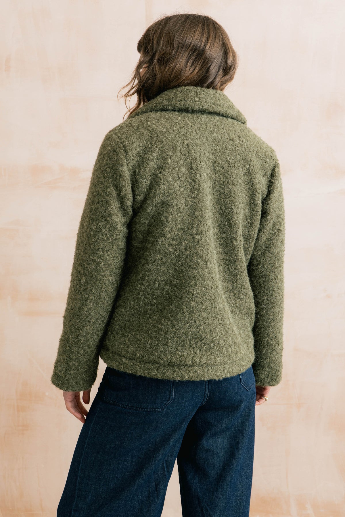 Sycamore Jacket Boucle Olive