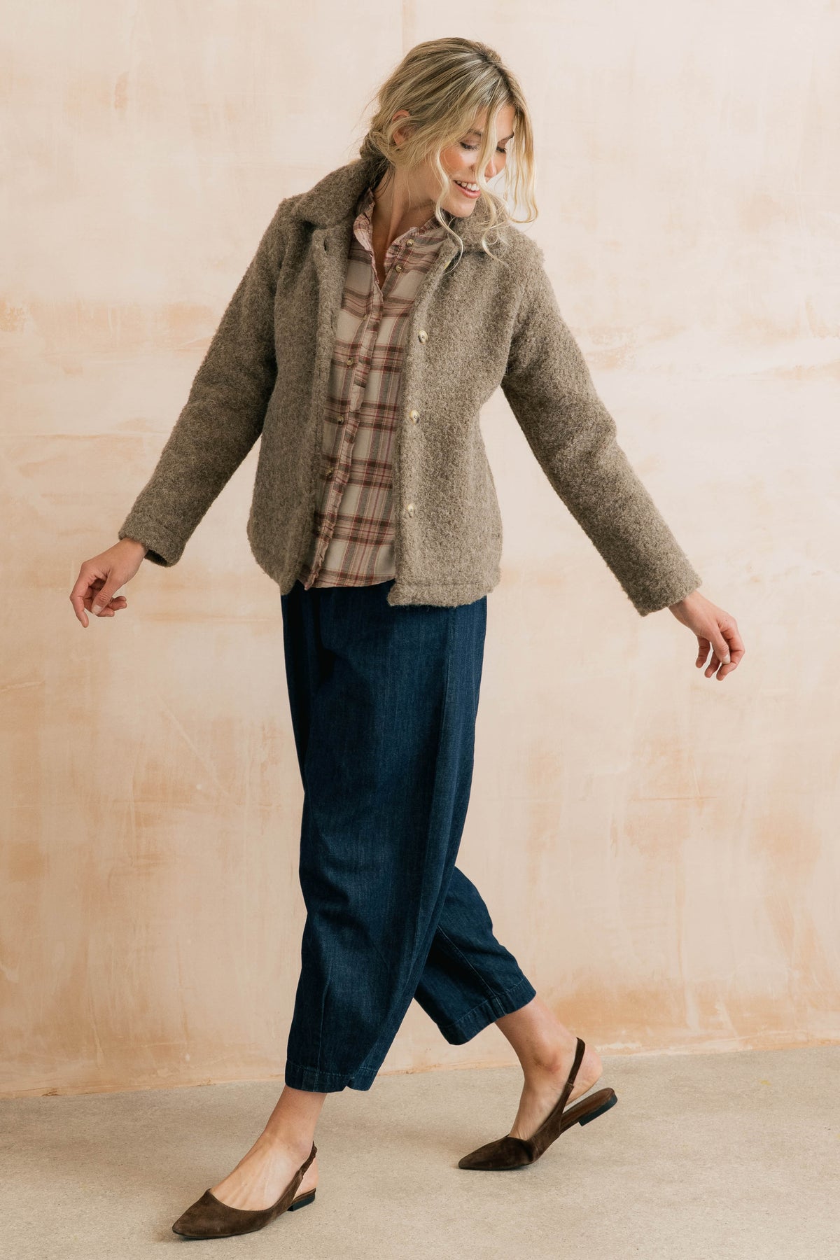 Sycamore Jacket Boucle Mushroom