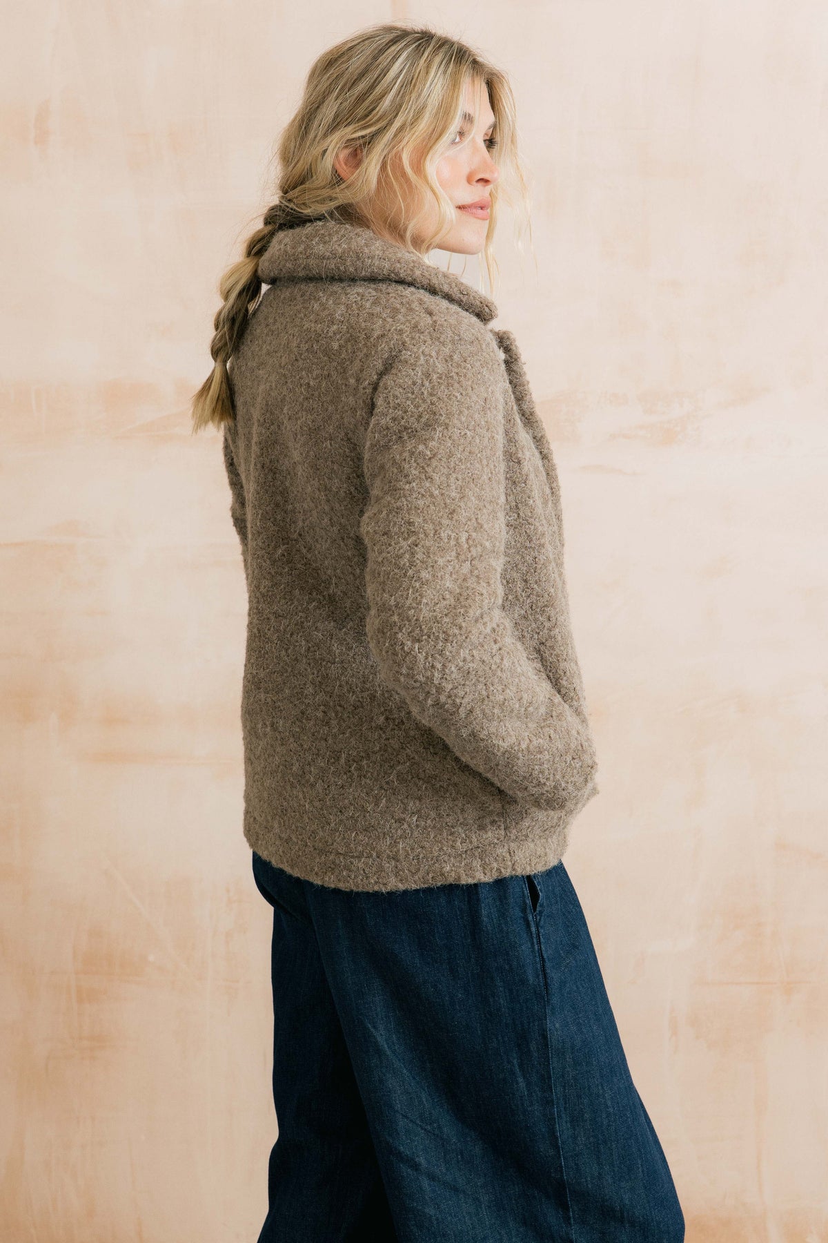 Sycamore Jacket Boucle Mushroom