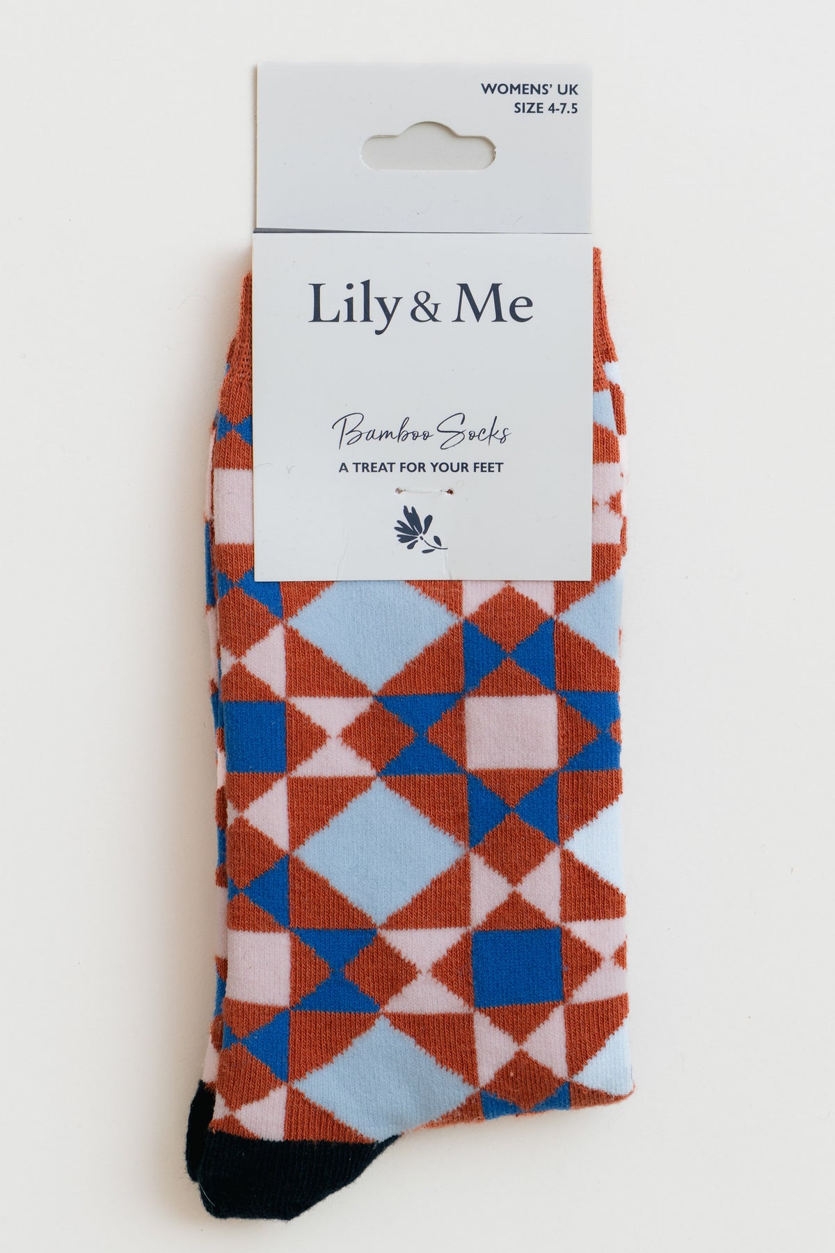 Patchwork Quilt Bamboo Socks