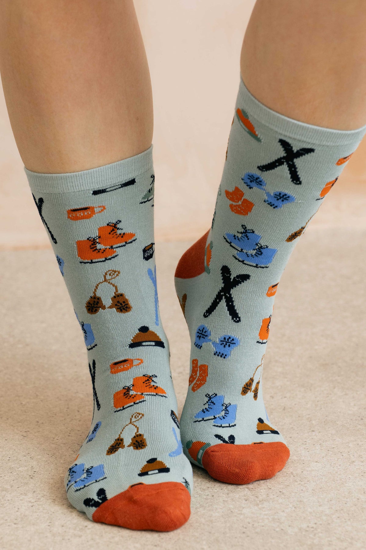 Winter Holiday Bamboo Socks