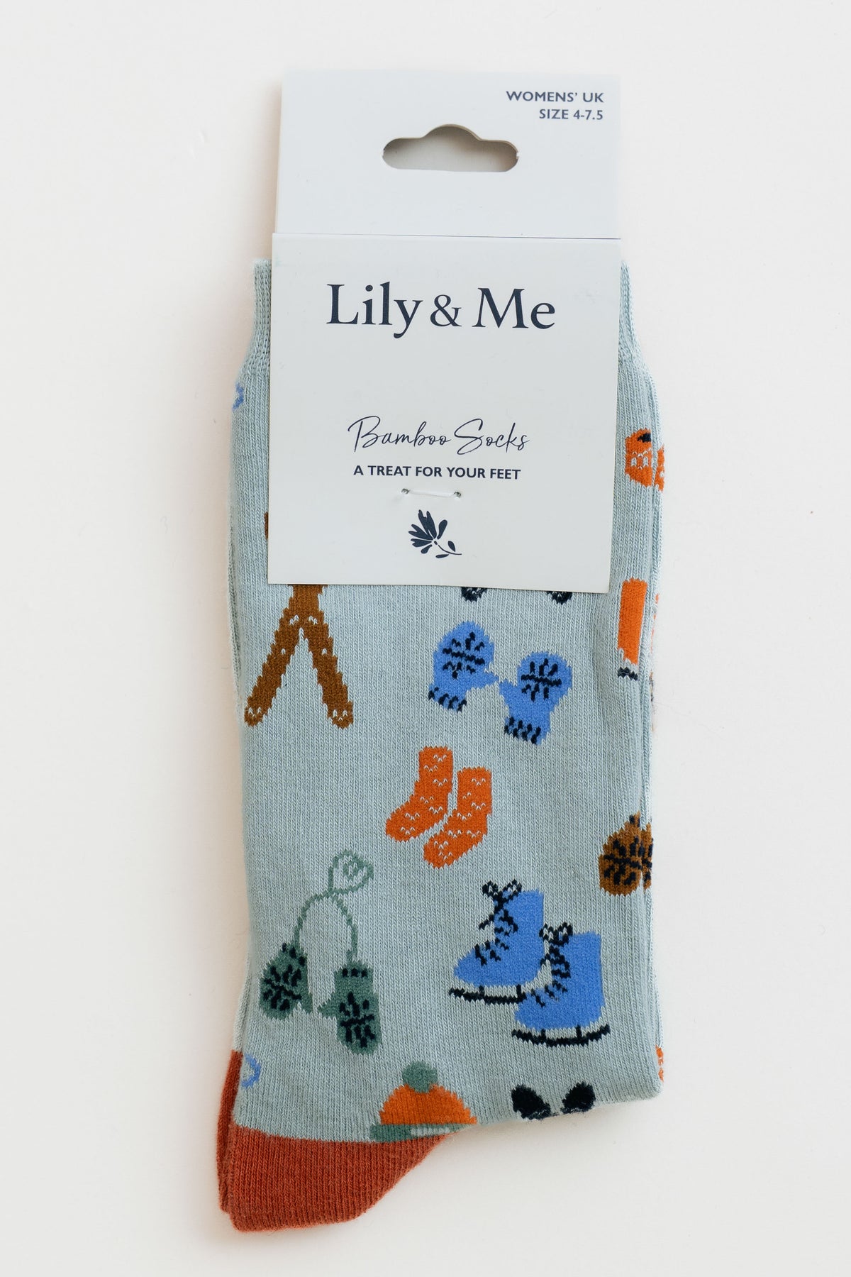 Winter Holiday Bamboo Socks