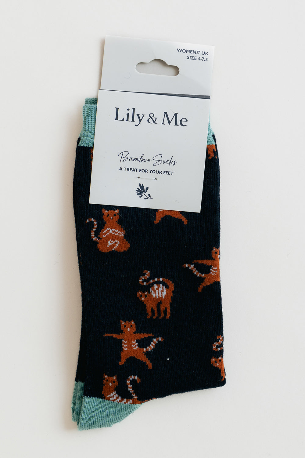 Yoga Cats Bamboo Socks
