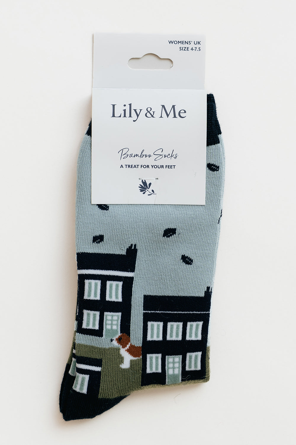 City Scene Bamboo Socks