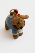 Sweet Dog Felt Keyring
