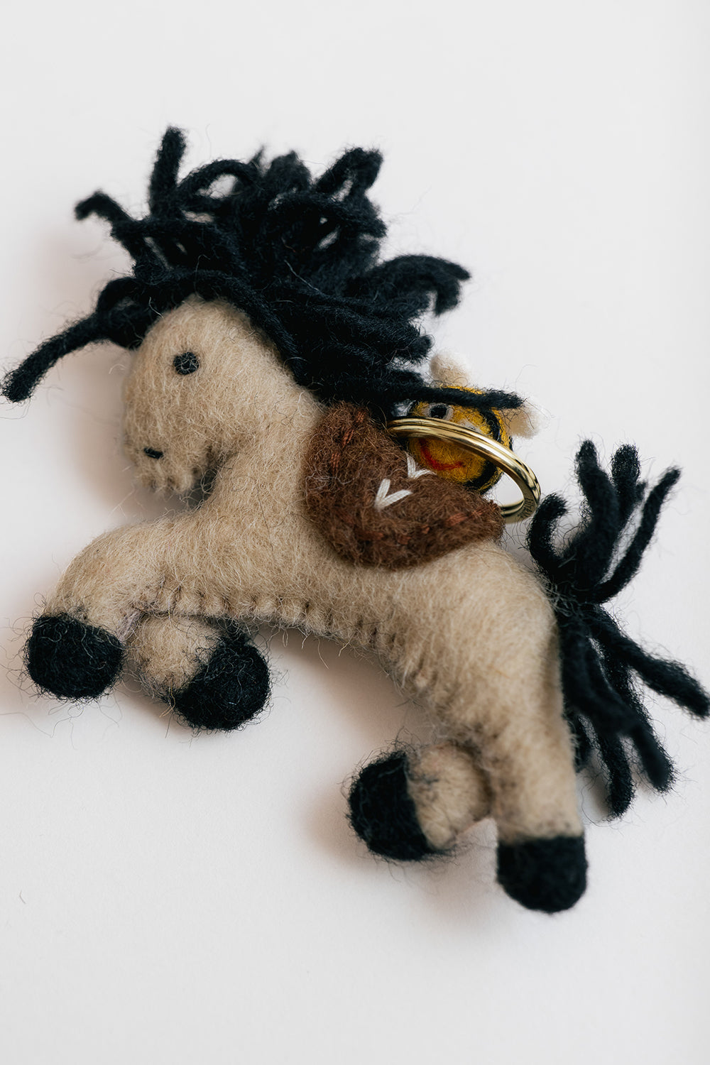 Horse & Bee Keyring