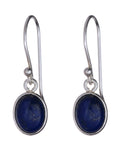 Lapis Oval Earrings
